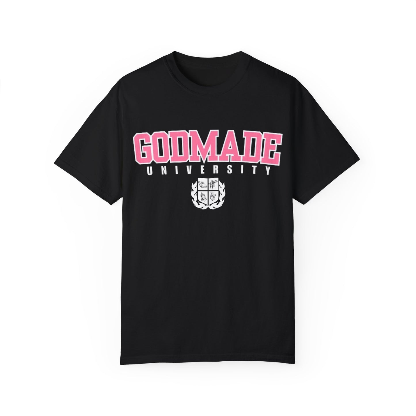 God-Made Crest University T-shirt