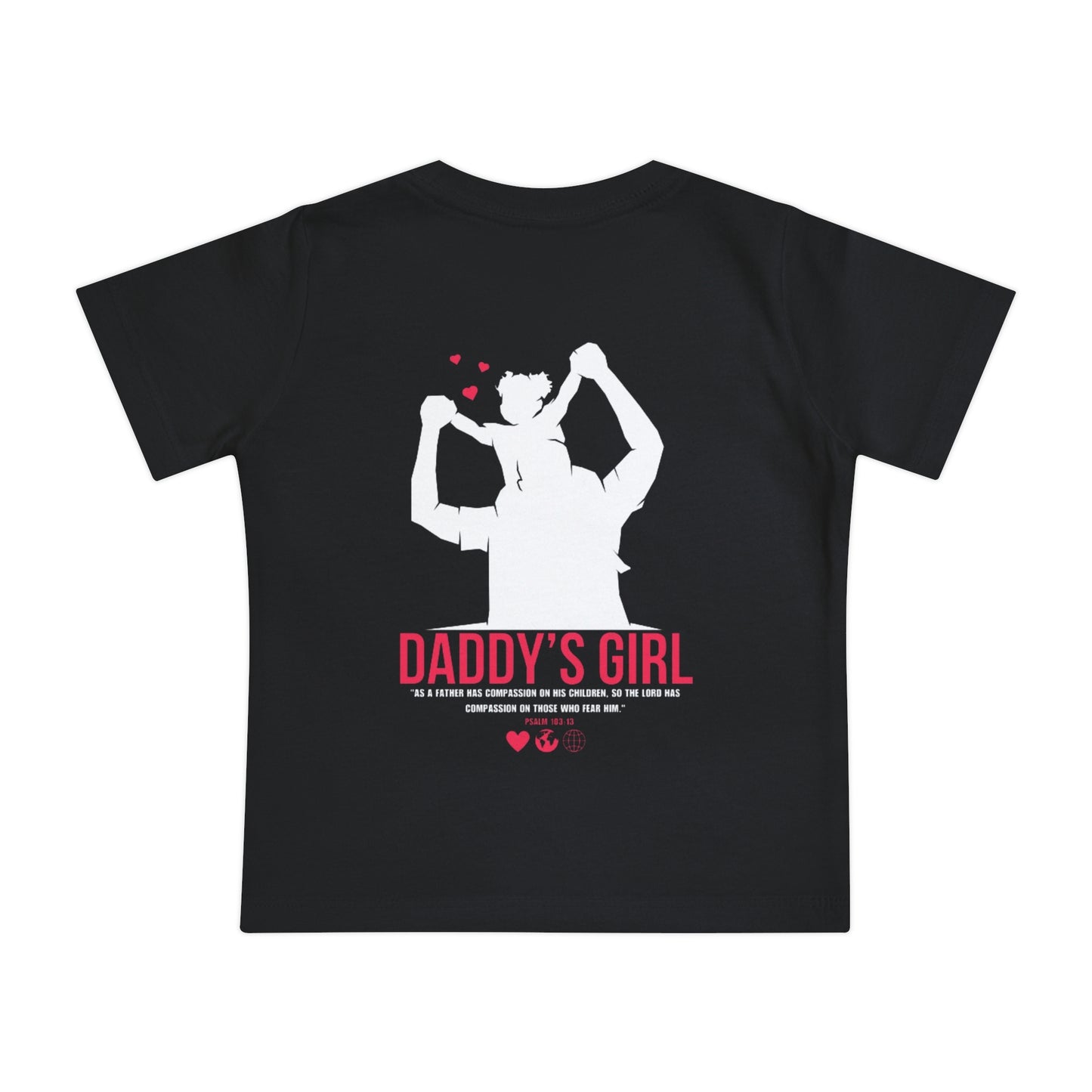 Daddy Girls's T-Shirt For Baby